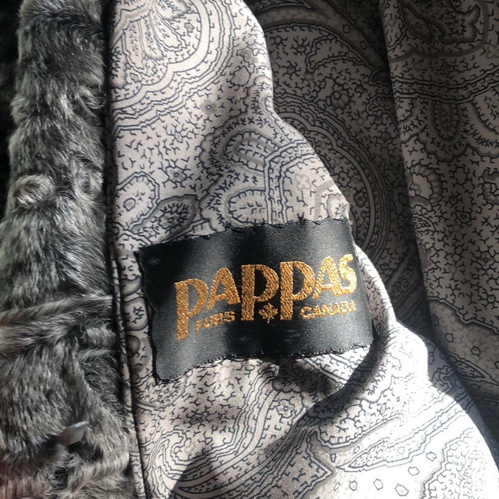 Genuine fur Pappas silver Persian fur genuine large to Xl - Picture 2 of 13